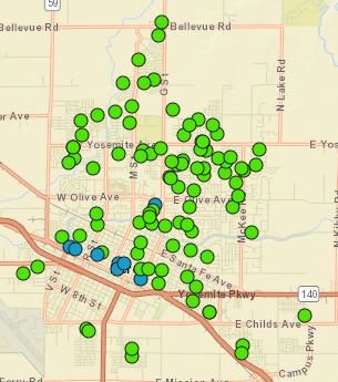 community camera program map