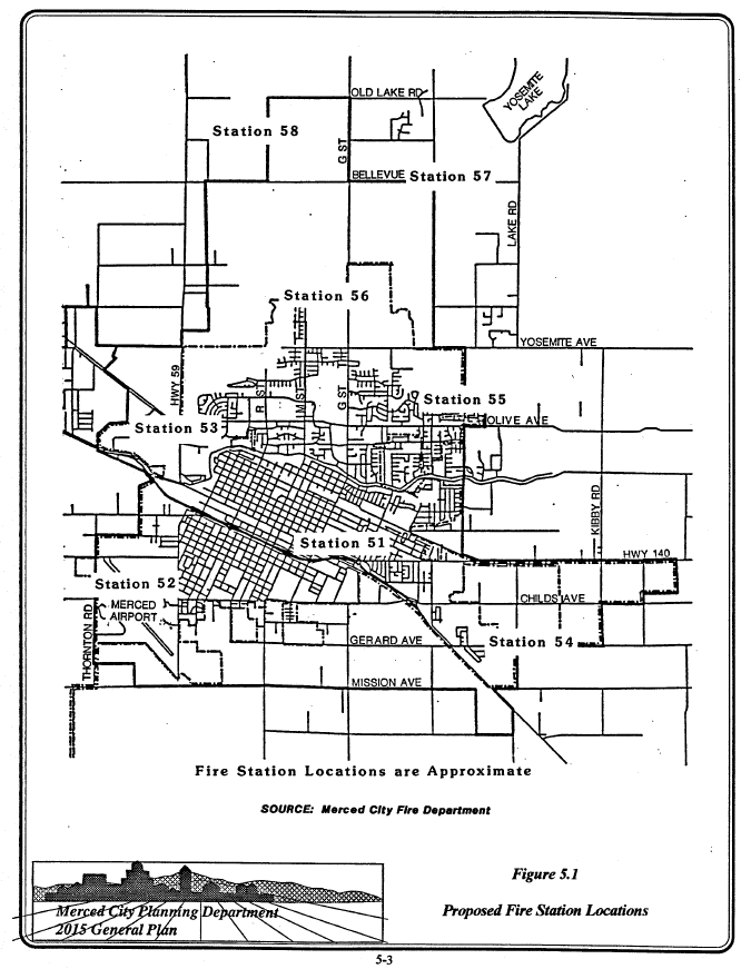 Merced Vision 2015 Future Fire Stations