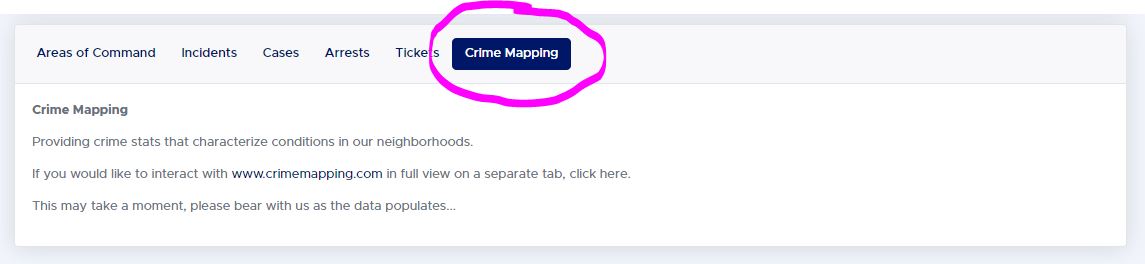 Hub1crimemapping