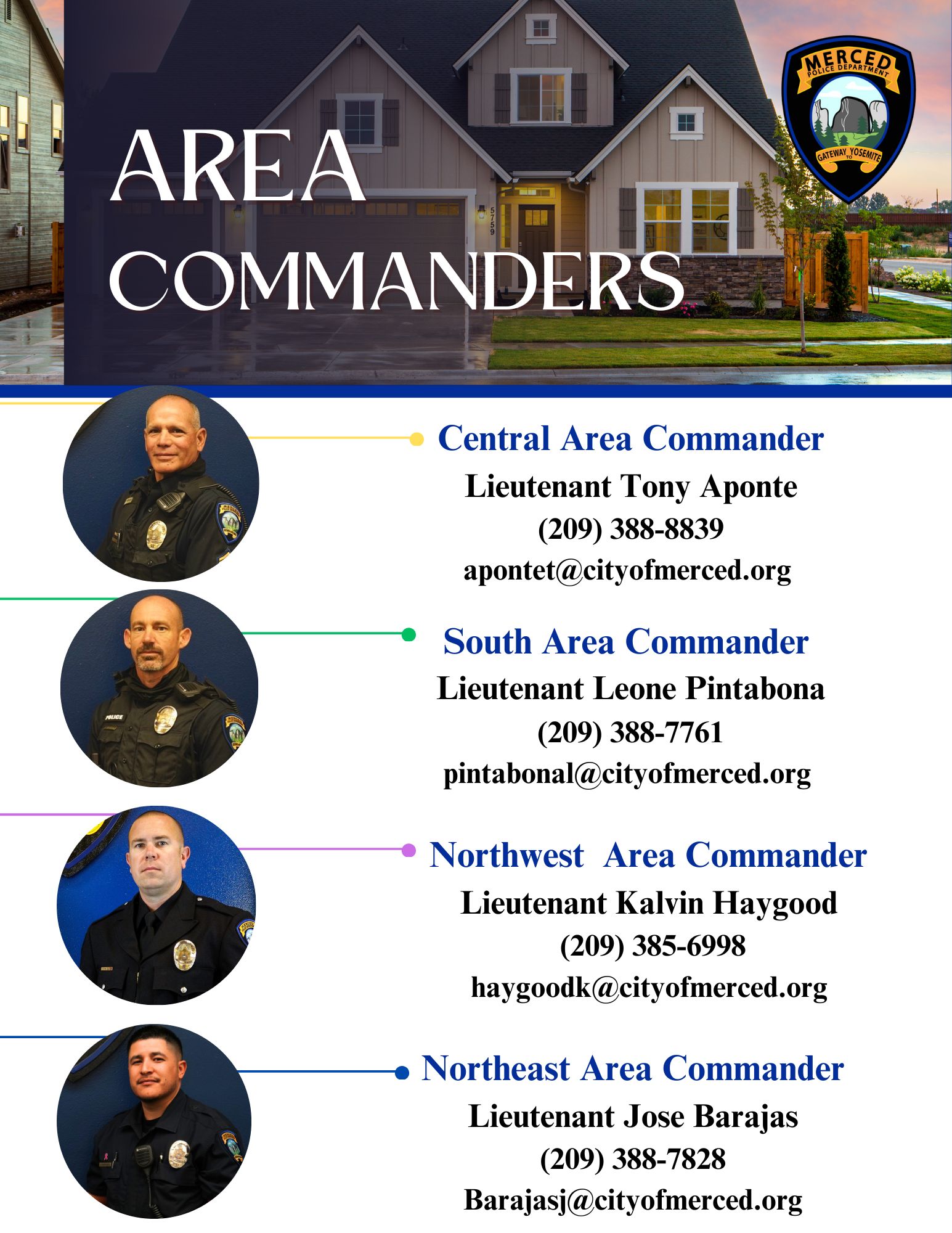 Area Commanders